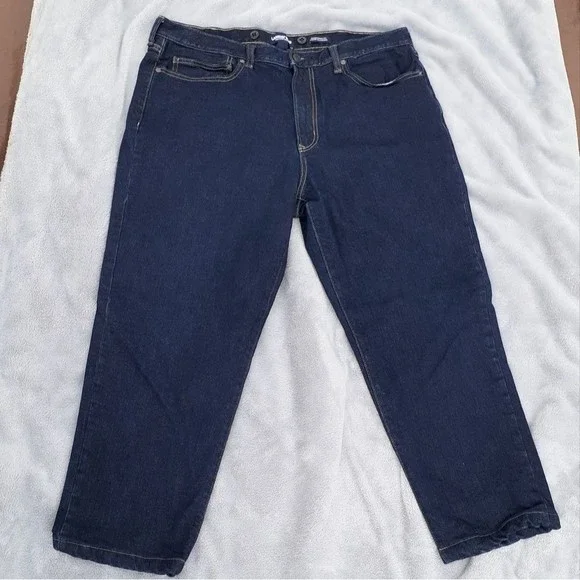 Lands' End Square Rigger Flannel Lined Men's Jeans Size 38, 26.25" Inseam NWOT - Picture 12 of 12